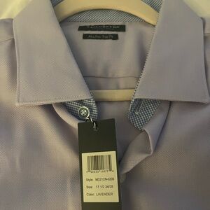 Tailorbyrd Men's Lavender Dress Shirt